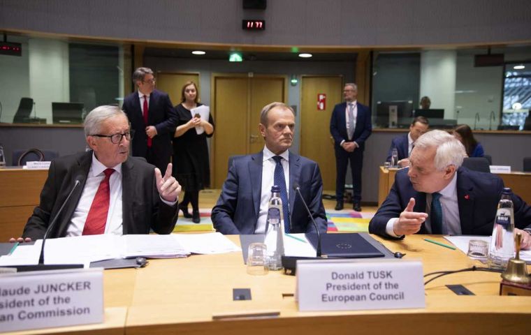 European Council President Donald Tusk is set to chair a summit of EU leaders in Brussels, including Johnson, on Thursday and Friday.