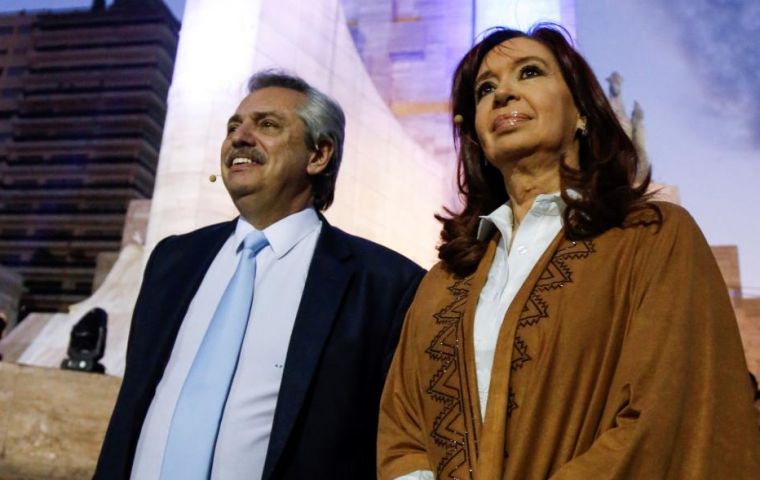 “We are offering the people an option, we want Argentina to stop falling, which is what happens every time neo-liberals such as Macri reach office,” Fernandez said