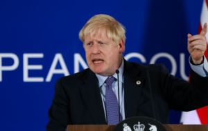 Looking tired after days of intense negotiations, Johnson told a Brussels press conference late Thursday that he was “very confident” of getting the deal through