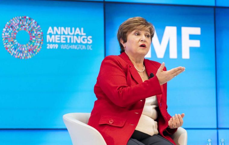 “We are fully committed to work with Argentina and we are closely engaged,” Georgieva told reporters