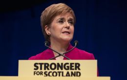 Ms Sturgeon, who is also Scotland's First Minister, said she was “sick of Brexit” and the UK was a broken political system that imposed policies on Scotland
