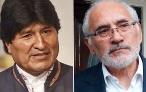 One of the last polls shows Morales with 32.3% support to Carlos Mesa's 27%. Such a result would force a second round run-off on December 15.