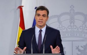 “Unconditional” negotiations, addressed to Spanish Prime Minister Pedro Sanchez, appeared to be aimed at ensuring a referendum on independence
