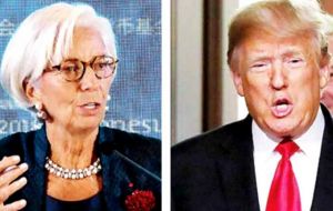 Newly freed from the restraints of her previous post, Lagarde said, “market stability should not be the subject of a tweet here, a tweet there.”