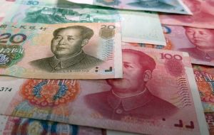 The biggest currency loser in all of this is the Chinese Yuan (RMB), which has fallen to its lowest value against the dollar in over a decade this year. Image: Pixabay