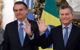 “What we want is that Argentina continues the trade policies of Macri in case the opposition wins,” Bolsonaro said in Tokyo