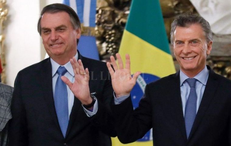 “What we want is that Argentina continues the trade policies of Macri in case the opposition wins,” Bolsonaro said in Tokyo