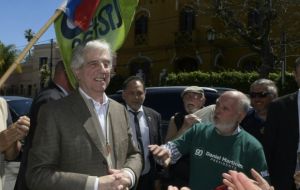Tabaré Vázquez is ending a second non consecutive presidential mandate