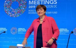 “We look forward to engaging with his administration to tackle #Argentina's economic challenges and promote inclusive and sustainable growth that benefits all Argentines,” Georgieva tweeted
