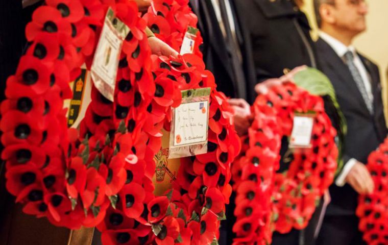During the Service at Christ Church Cathedral, a collection will be made for the Poppy Appeal.