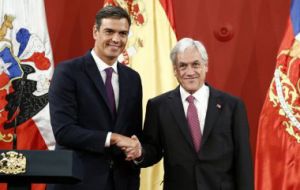  “On Wednesday I spoke to Spanish President Pedro Sanchez, who made a generous offer to host the COP25 summit in Madrid,” Piñera said