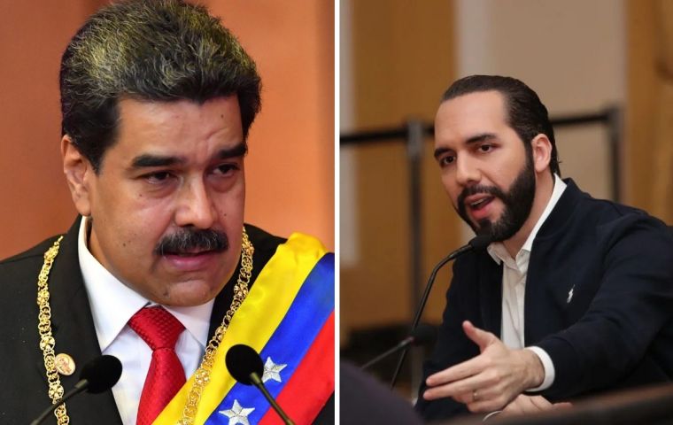 El Salvador does not recognize Nicolas Maduro as legitimate president and said it would receive a new diplomatic corps representing opposition leader, Juan Guaido.