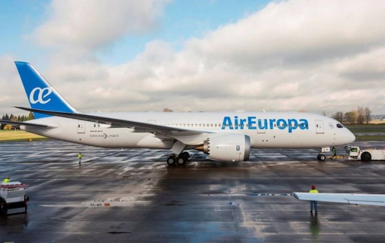 IAG said Air Europa, which operates flights to 69 destinations on 66 aircraft, would boost its presence on the South American transatlantic market