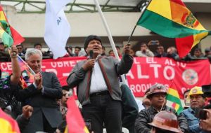 ”Evo Morales must leave government, because he has committed the monumental fraud of not respecting the popular will,” opposition candidate Carlos Mesa said