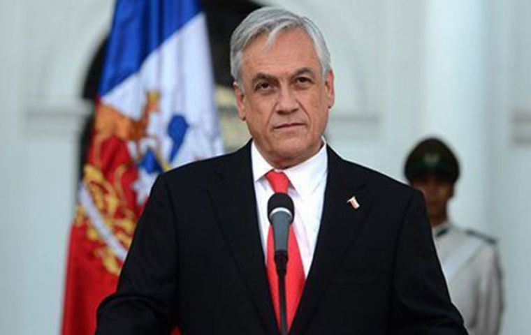 ”We have been totally transparent about the (police) figures because we have nothing to hide,” President Sebastian Piñera said in a speech on Wednesday.