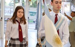 Adriano, 19, was honor's student at the Saint Thomas College in Campana, province of Buenos Aires, and is currently studying at the Universidad del Salvador (Pic El Debate)