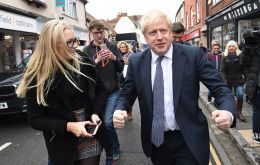 BBC reported that Johnson diverted to a different bakery and carried out campaigning activities