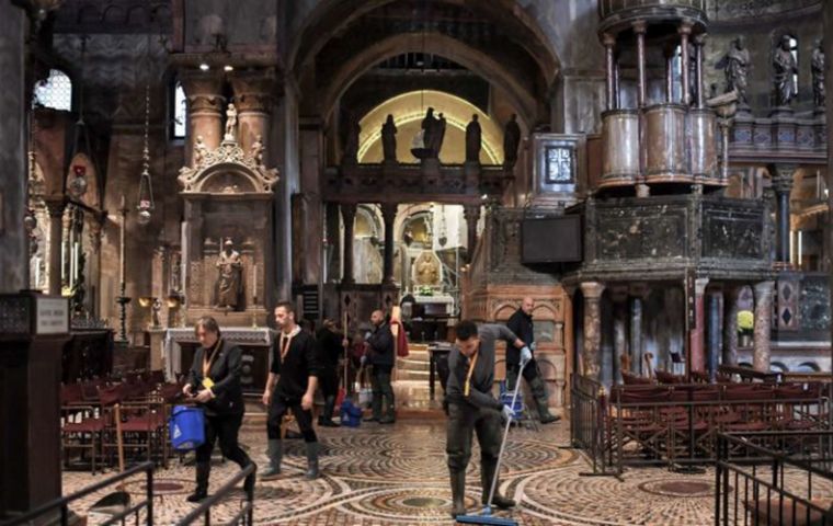 Saint Mark's is the most famous of a host of monuments endangered by the worst week of flooding seen in Venice since 1872.