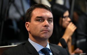 Flavio Bolsonaro, a target of money laundering probe