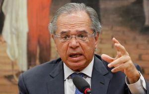 Pro-market economy minister, Paulo Guedes