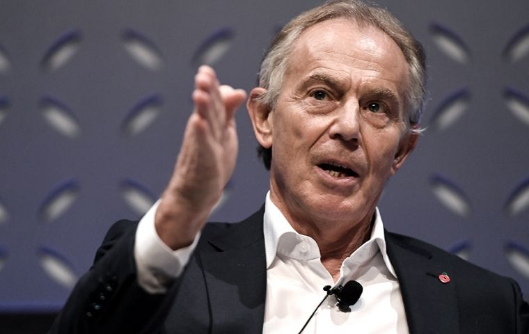  “We’re a mess,” Blair said. “The buoyancy of the world economy has kept us going up to now, but should that falter, we will be in deep trouble.” 