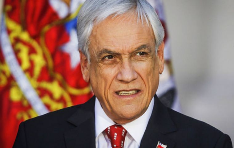 “Violence is causing harm that may become irreparable to the body and soul of our society,” Piñera said from the La Moneda presidential palace.