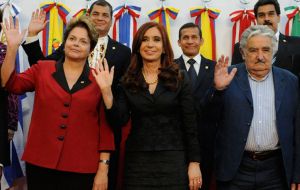 Suriname is an associate member of Mercosur since July 2013, when the block was dominated by populist leaders, Rousseff, Cristina Kirchner and Jose Mujica