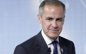 Carney said the UN climate change conference ”provides a platform to bring the risks from climate change...