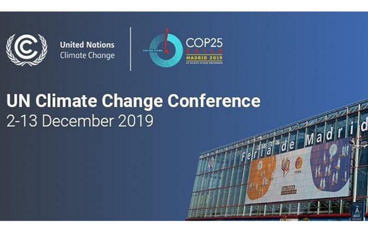 The announcement comes ahead of COP25, the UN's annual climate change conference, which gets under way in Madrid on Monday