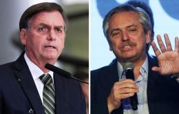 The Brazilian far-right leader has already said Alberto Fernandez would turn his country into “the Venezuela of the south.”