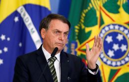 Bolsonaro said Mercosur had a key role to play in Brazil’s efforts to open its economy to international trade and improve the business environment for investors 