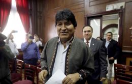 Morales' tweeting jeopardizes his stay in Argentina. He was supposed not to engage in politics.