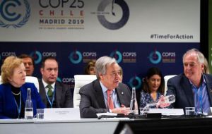 UN chief Guterres said the international community lost an important opportunity to show increased ambition to tackle the climate crisis