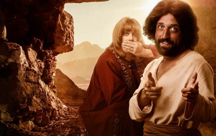 “The First Temptation of Christ” was created by Brazilian YouTube comedy group Porta dos Fundos