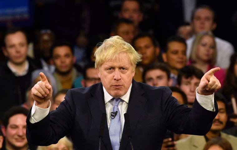 Britain has an option to extend the transition but Johnson refuses to, and intends to enshrine the 2020 date in legislation, his office said on Tuesday