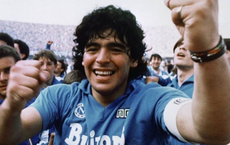  Maradona arrived from Barcelona to Naples and he was to stay seven years, captaining the team to their first-ever Serie A title in 1986-87.