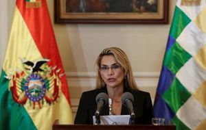 Bolivian foreign ministry said in a statement that it hoped to “contribute to a peaceful, democratic and constitutional solution to the crisis in Venezuela”