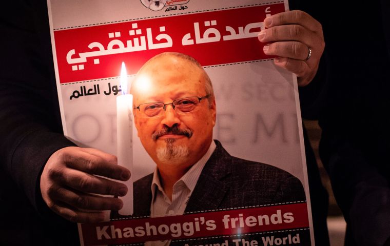 Jamal Khashoggi was killed in October 2018 in Istanbul