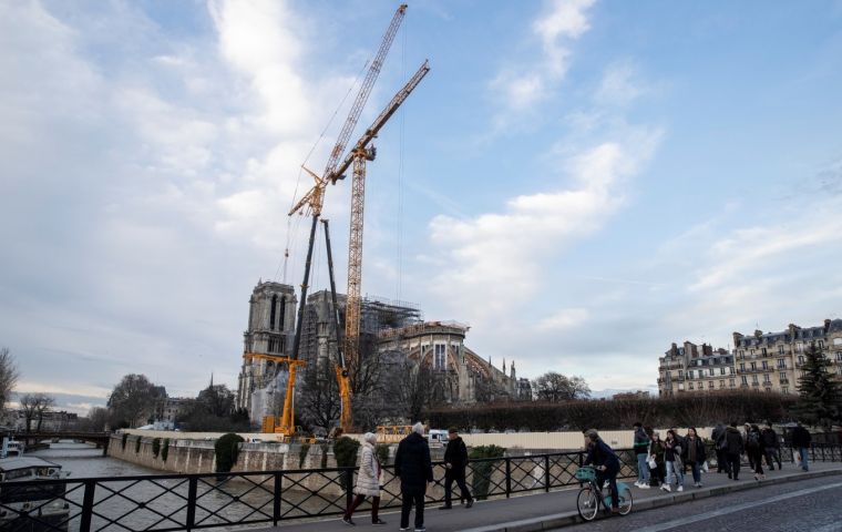 12th century Notre-Dame features in Victor Hugo's novel “The Hunchback of Notre-Dame”. It was also there that Napoleon was crowned Emperor in 1804.