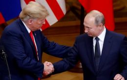 Putin thanked Trump “for the transfer, through special services, of information allowing the prevention of terrorist acts in Russia”, the president's office said