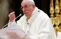 “We have to get back to communicating in our families,” Francis said in his unscripted remarks