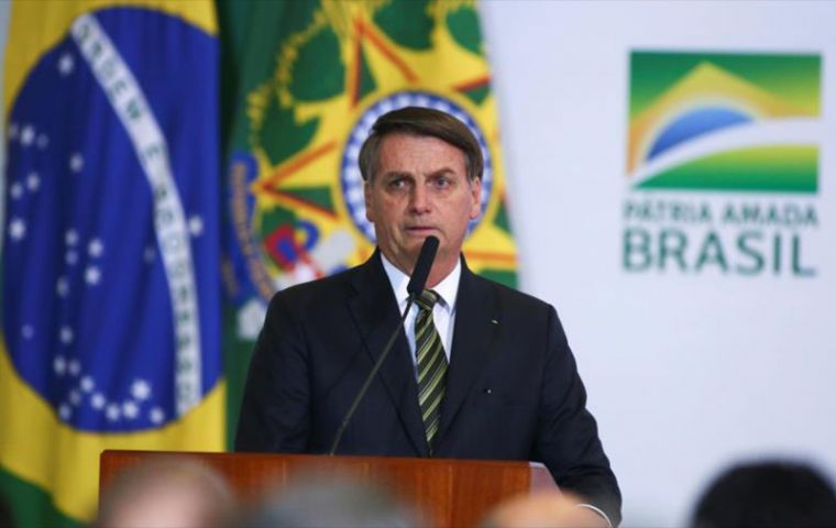 In a national address just before Christmas, Bolsonaro said he “took over Brazil in a deep ethical, moral and economic crisis.”