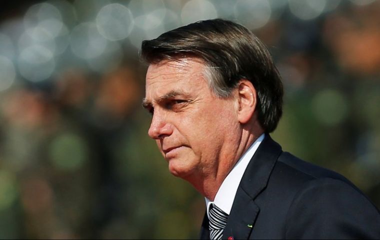 Newspaper Valor said Bolsonaro would undergo medical checks after returning from a trip to India; he's been invited to the January 26 Republic Day celebrations.