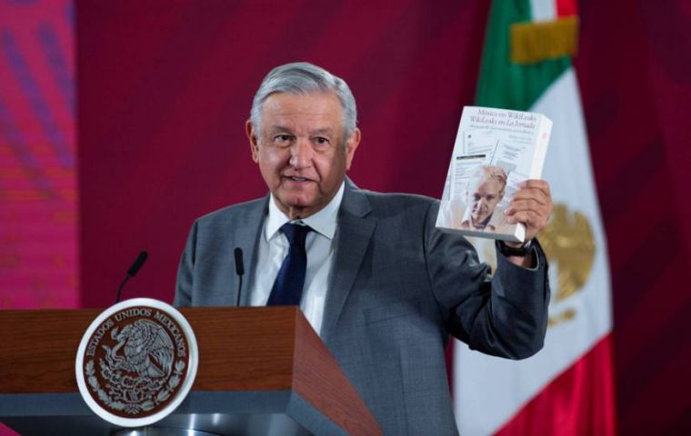 Lopez Obrador expressed his solidarity with Assange and said he hoped the former hacker and activist is “forgiven and released” from prison.