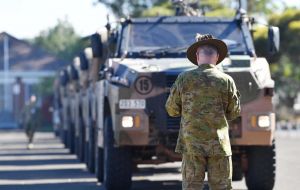 Military teams fanned out across eastern Australia to help emergency services, restore power and deliver supplies of food, water and fuel to cut-off communities.