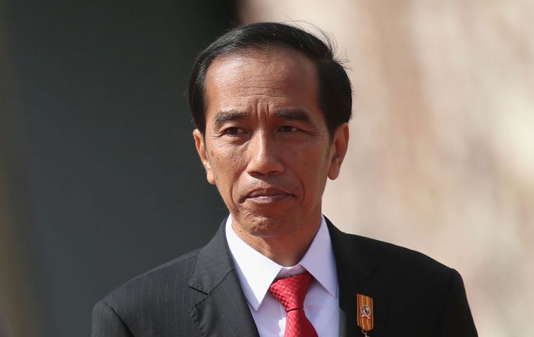 In an unusually strong statement, President Joko Widodo told reporters: “There is no negotiation when it comes to our sovereignty.”