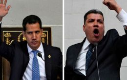 Venezuela's government installed a new head of Congress, Luis Parra, on Sunday after armed troops blocked opposition legislators from entering parliament