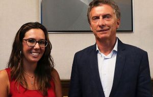 In April, diplomatic credentials were delivered to Trotta by the Argentine Foreign Ministry under conservative former president Mauricio Macri