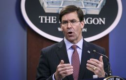 “I think at this point with the strikes we took against KH in late December and then our actions with regard to Soleimani, I believe that we've restored a level of deterrence with them,” Mark Esper to