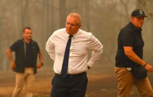 Morrison said he would propose a powerful judicial inquiry, known as the Royal Commission, into the handling of the fires.